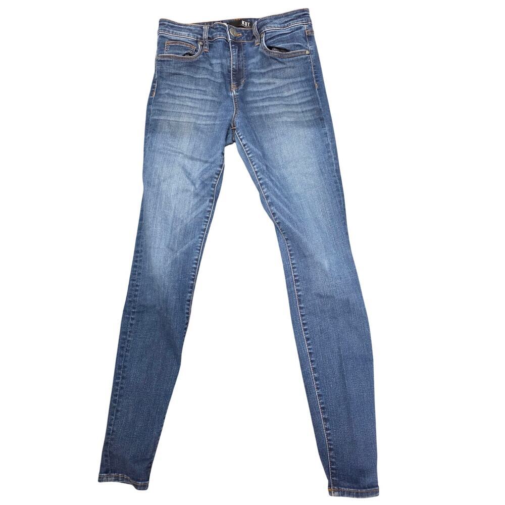 KUT from the Kloth Mia High Rise Skinny Jeans - Size 6 - Excellent Condition.